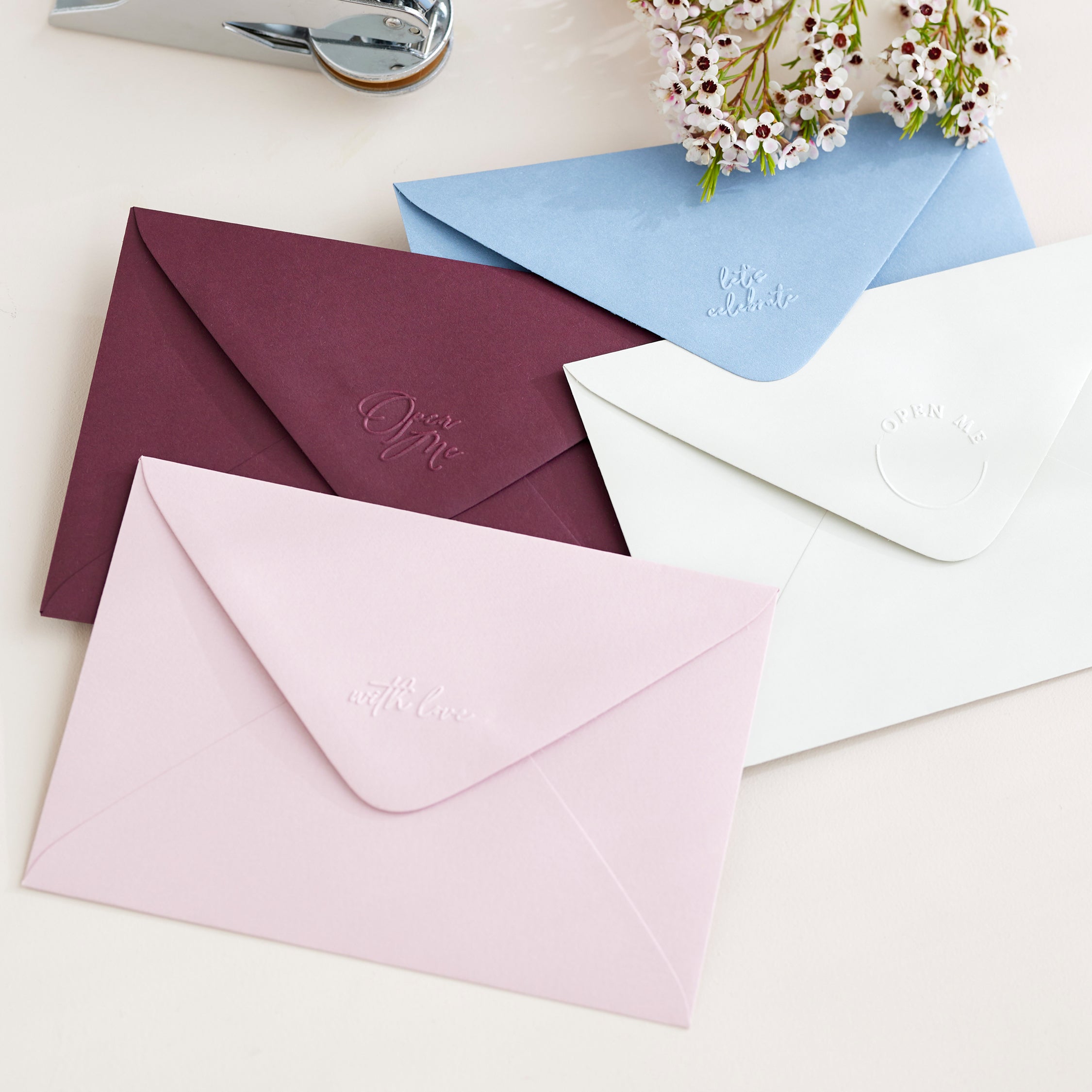 Embossing Stamp - Let's Celebrate