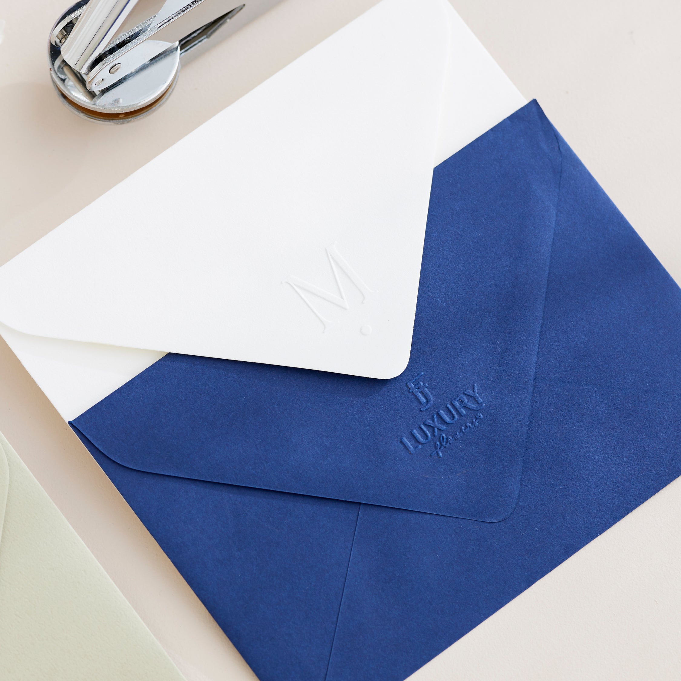 Custom or Supplied Design Embossing Stamp – Sea and Paper Creative Studio