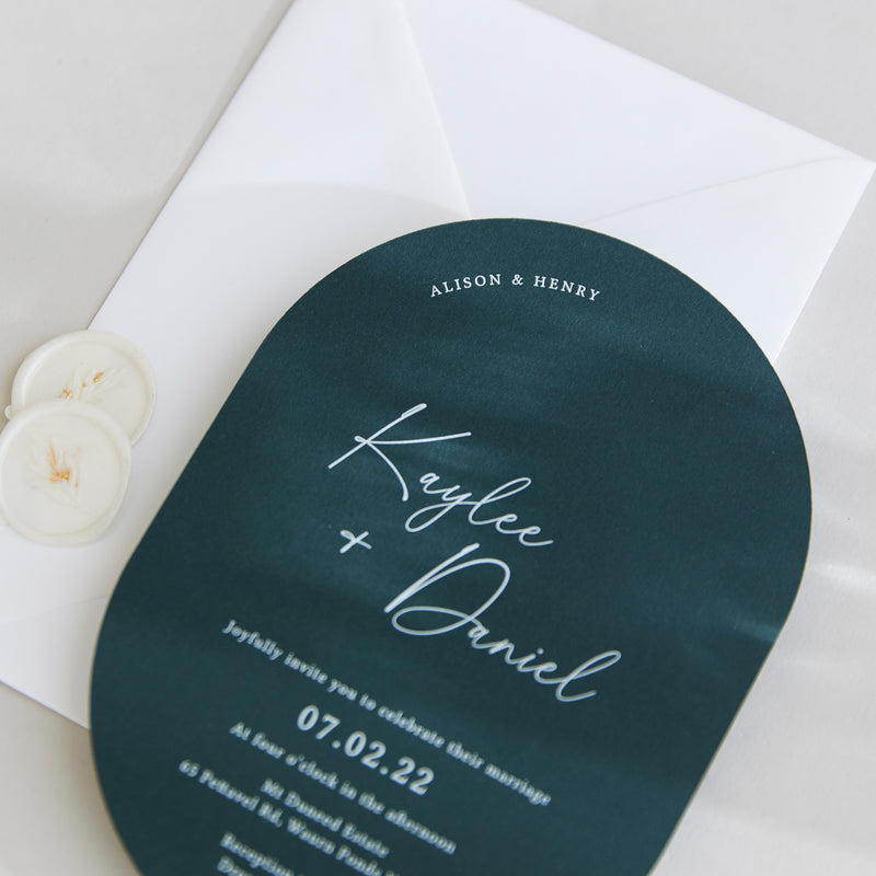 Infinity - Wedding Invitation & Envelope
