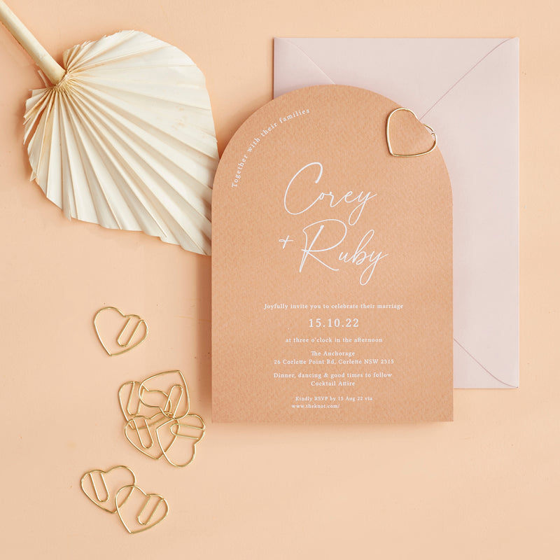 Infinity - Wedding Invitation & Envelope