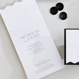 Take Me Away - Wedding Invitation Folder & Envelope