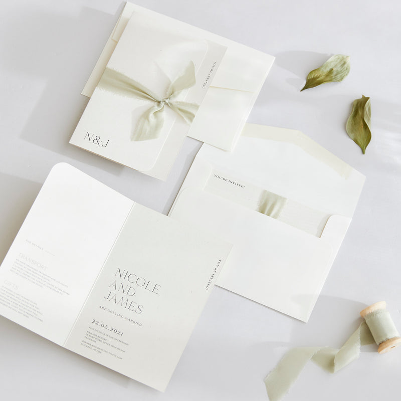 The One | Wedding Invitation Folder