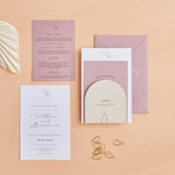 Lust - Wedding Invitation & Envelope