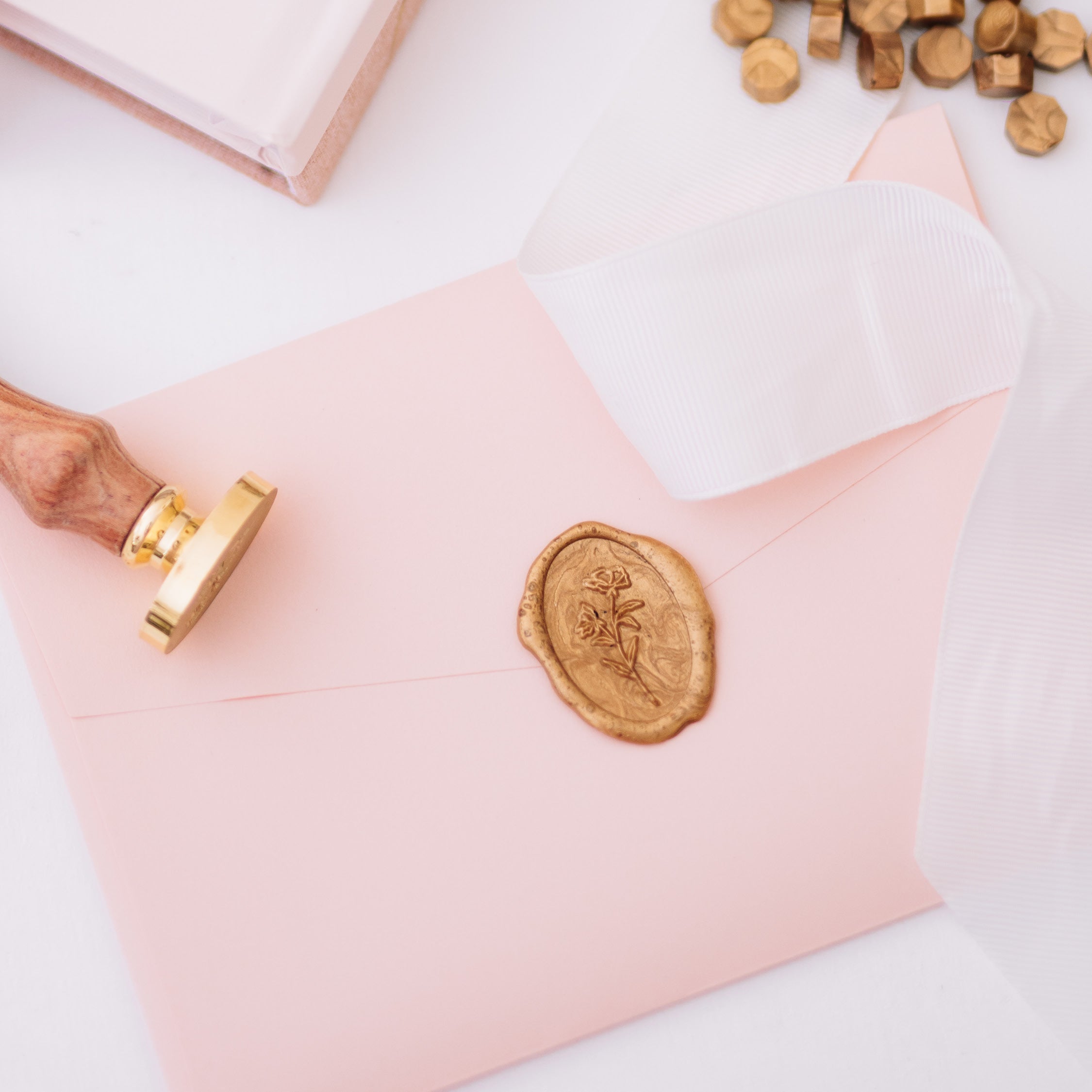 Wax Seal Stamp - Bloom Oval