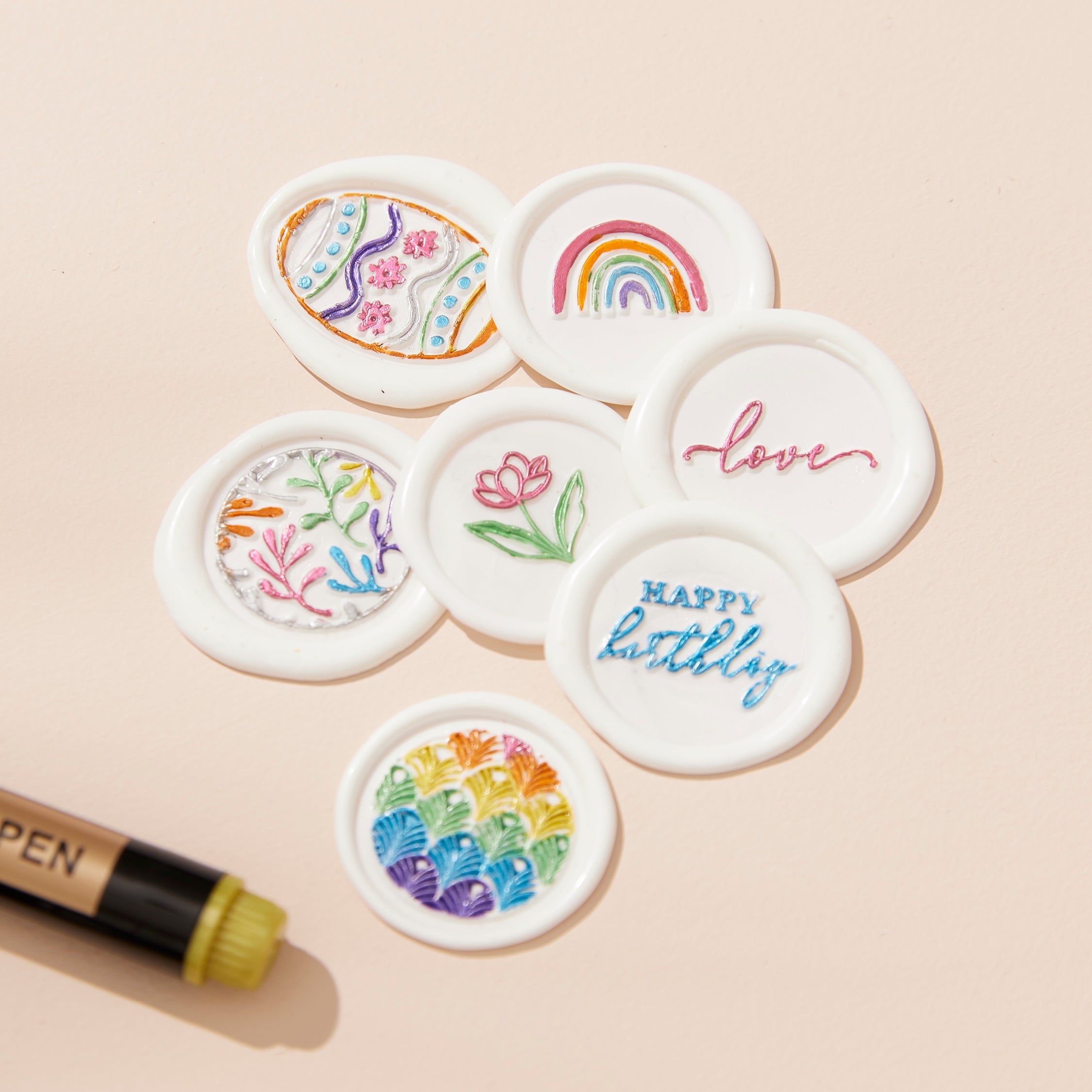 Metallic Marker Pen - Purple