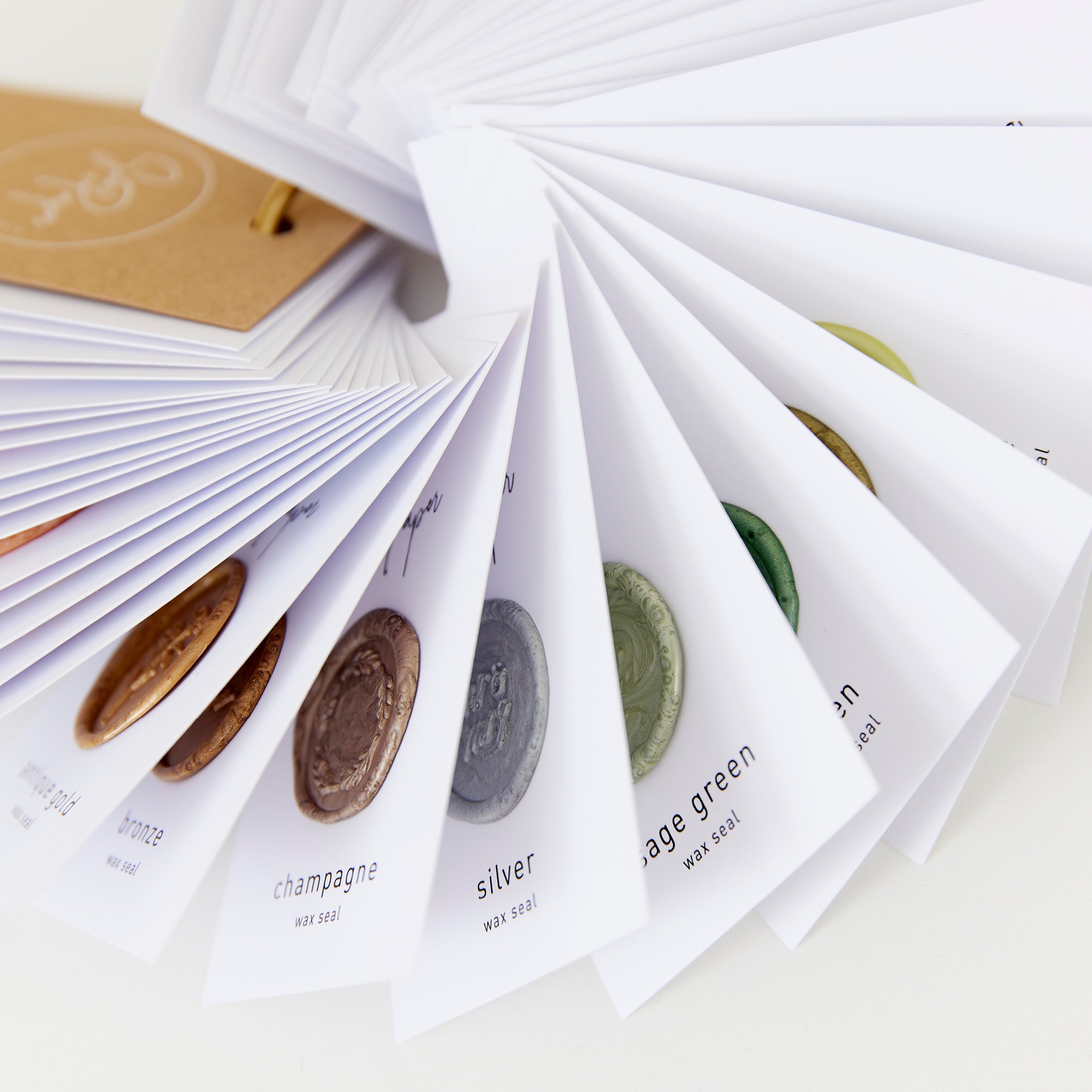 Wax Seal Swatch Book
