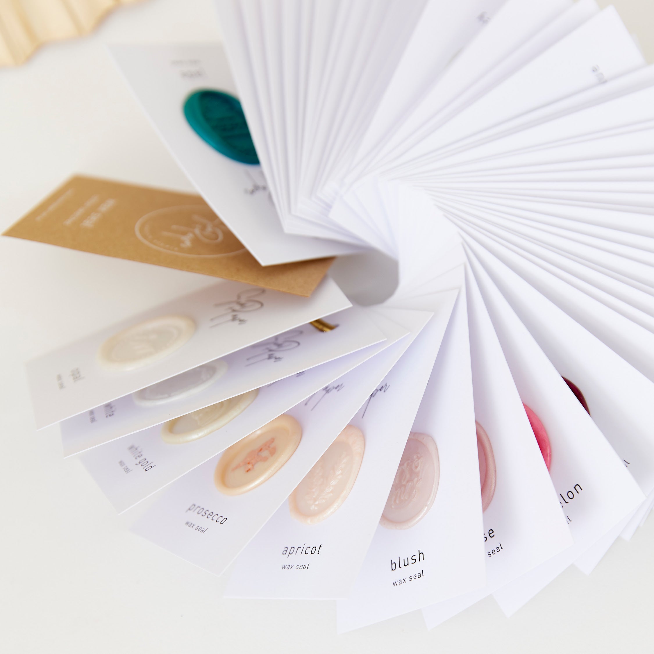Wax Seal Swatch Book
