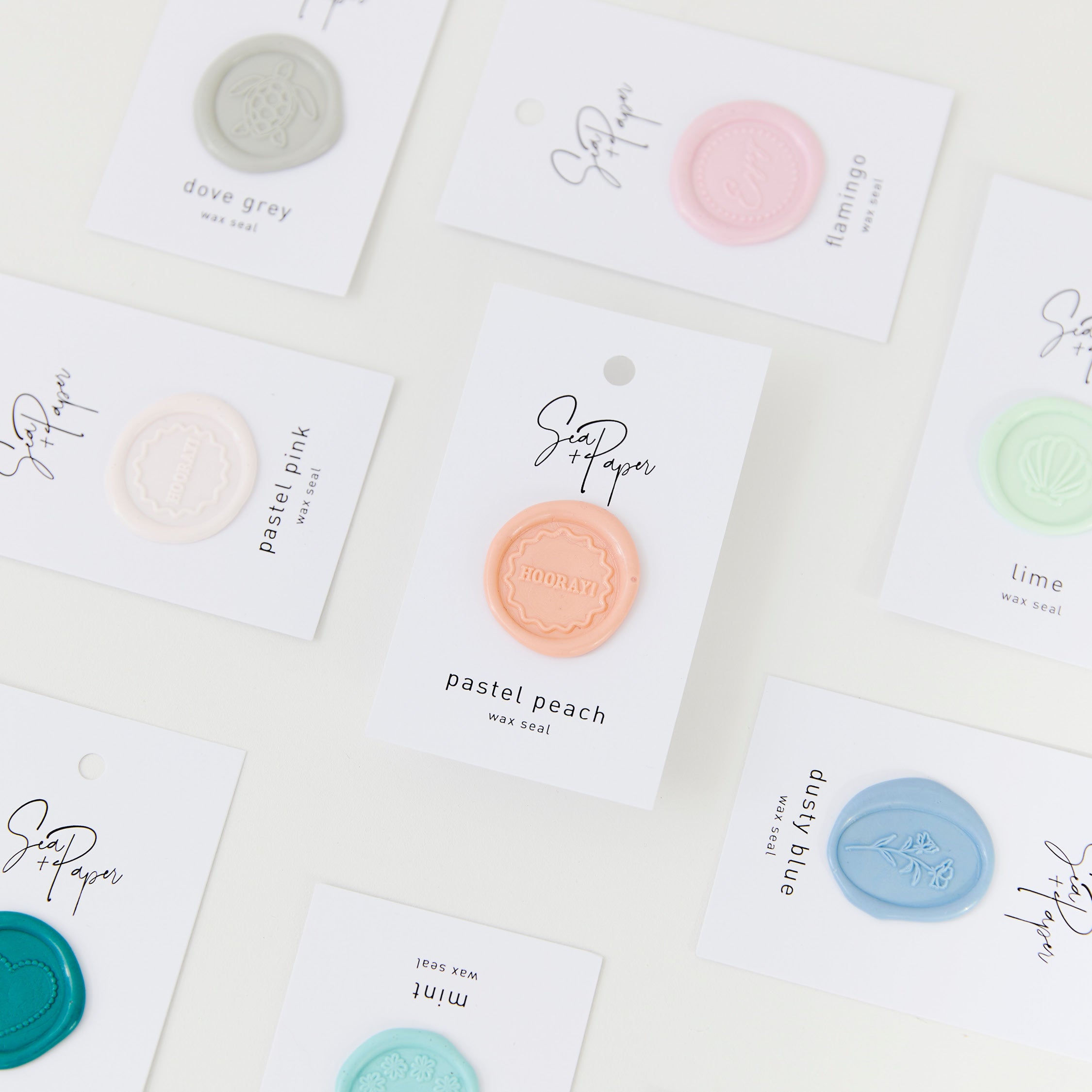 Wax Seal Swatch Card