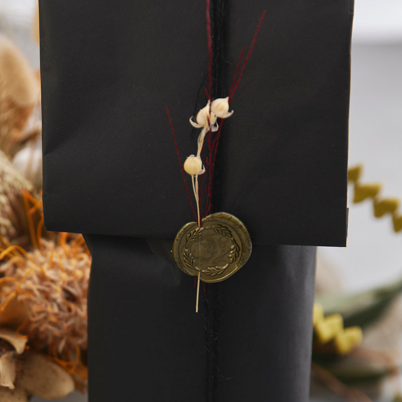 Wax Seal Stamp - Wreath