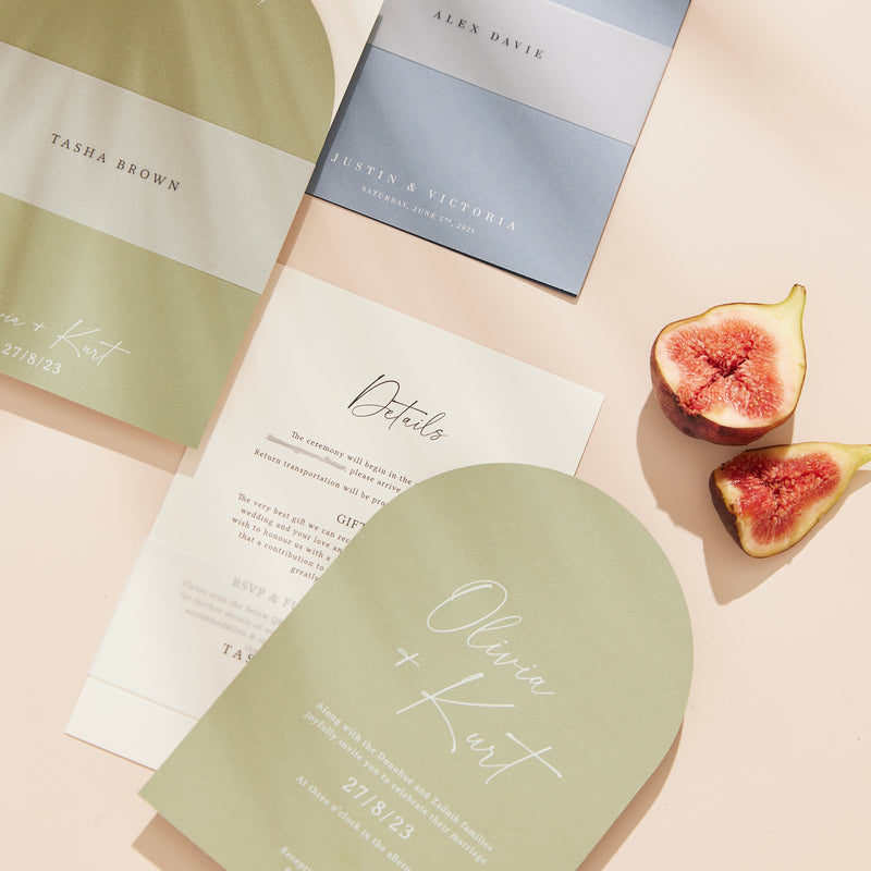 The Double Layer Invitation Set