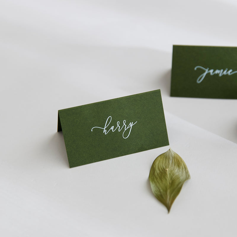 Scored Place Cards - 90x100mm