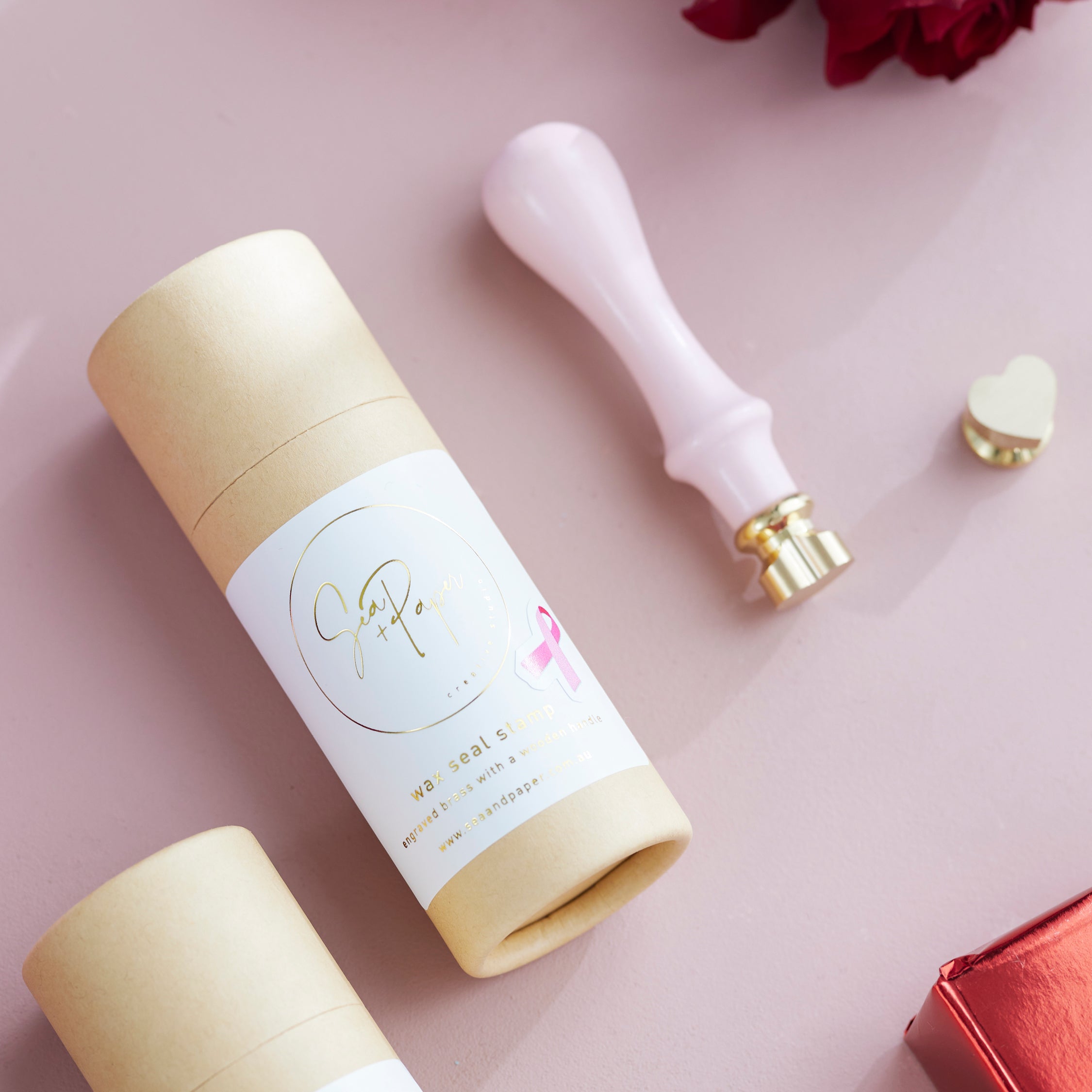Wax Seal Stamp - Mini Heart Shape