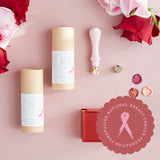 Wax Seal Stamp - Mini Heart Shape - Breast Cancer release