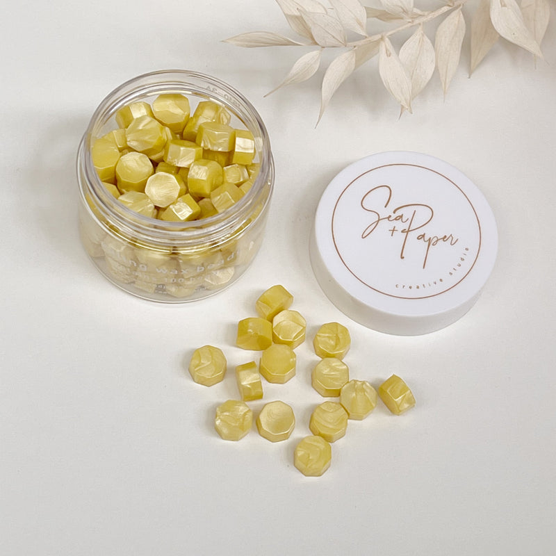 Lemon - Sealing Wax Beads