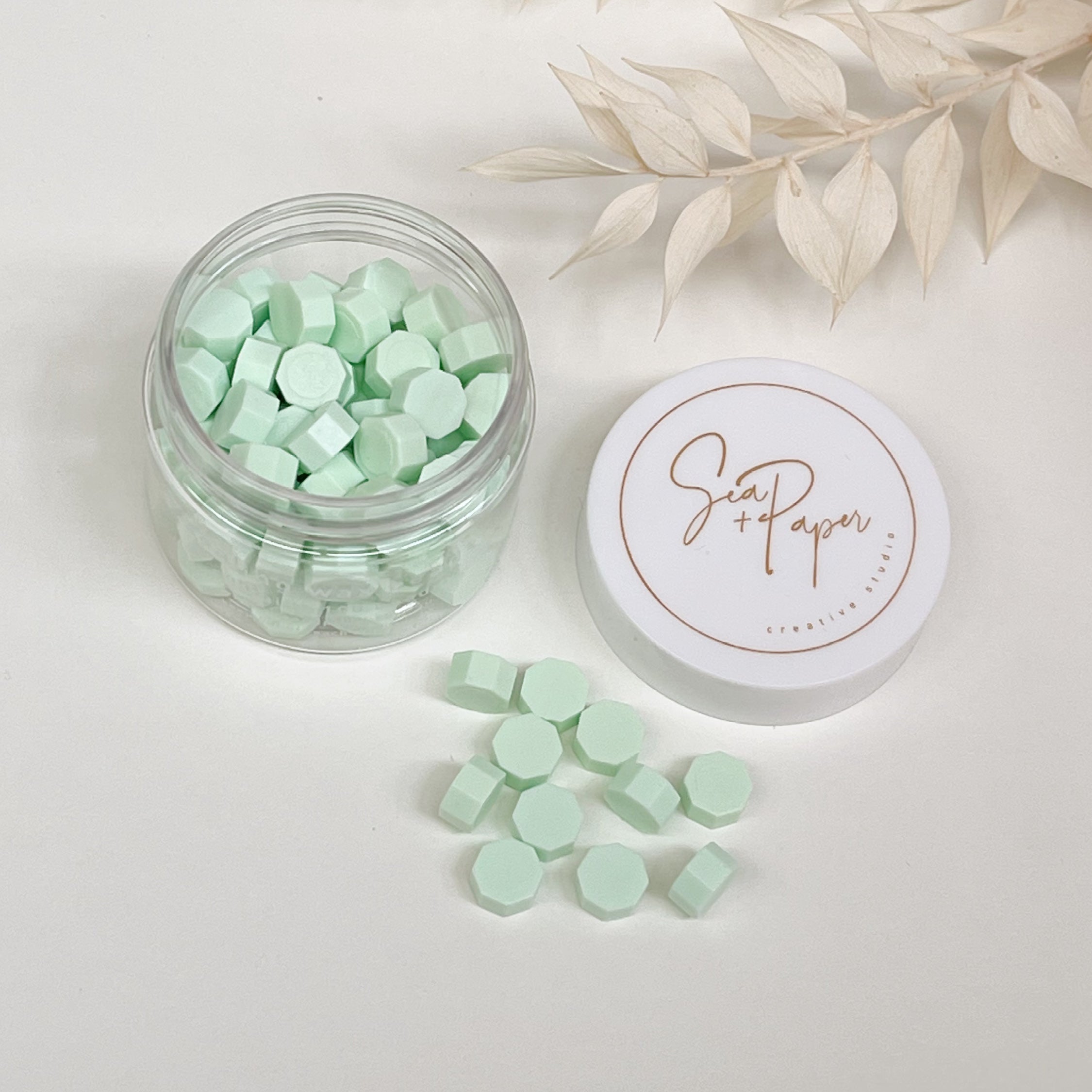 Lime - Sealing Wax Beads