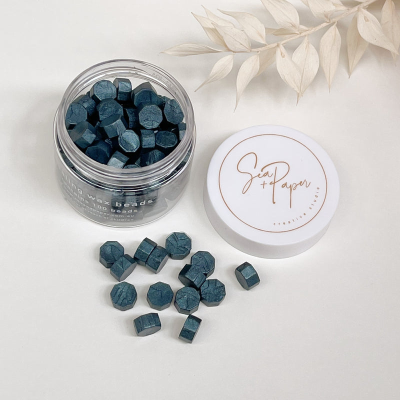 Midnight Blue - Sealing Wax Beads