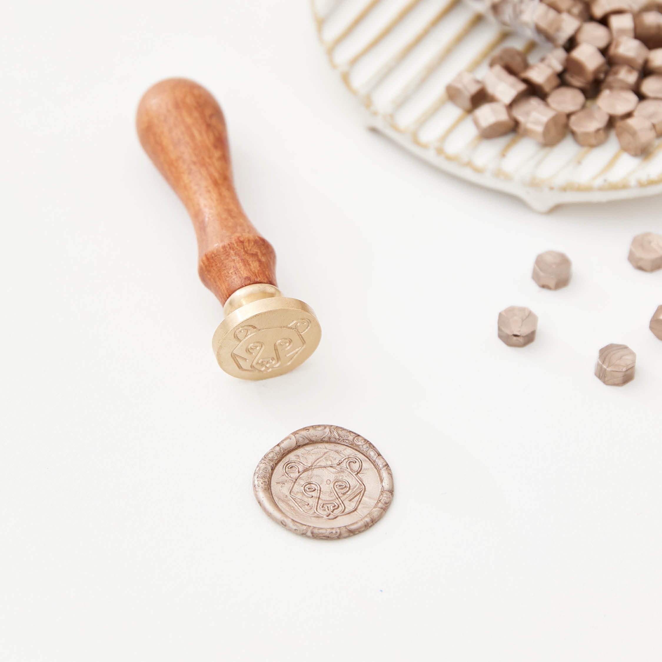 Wax Seal Stamp - Bear