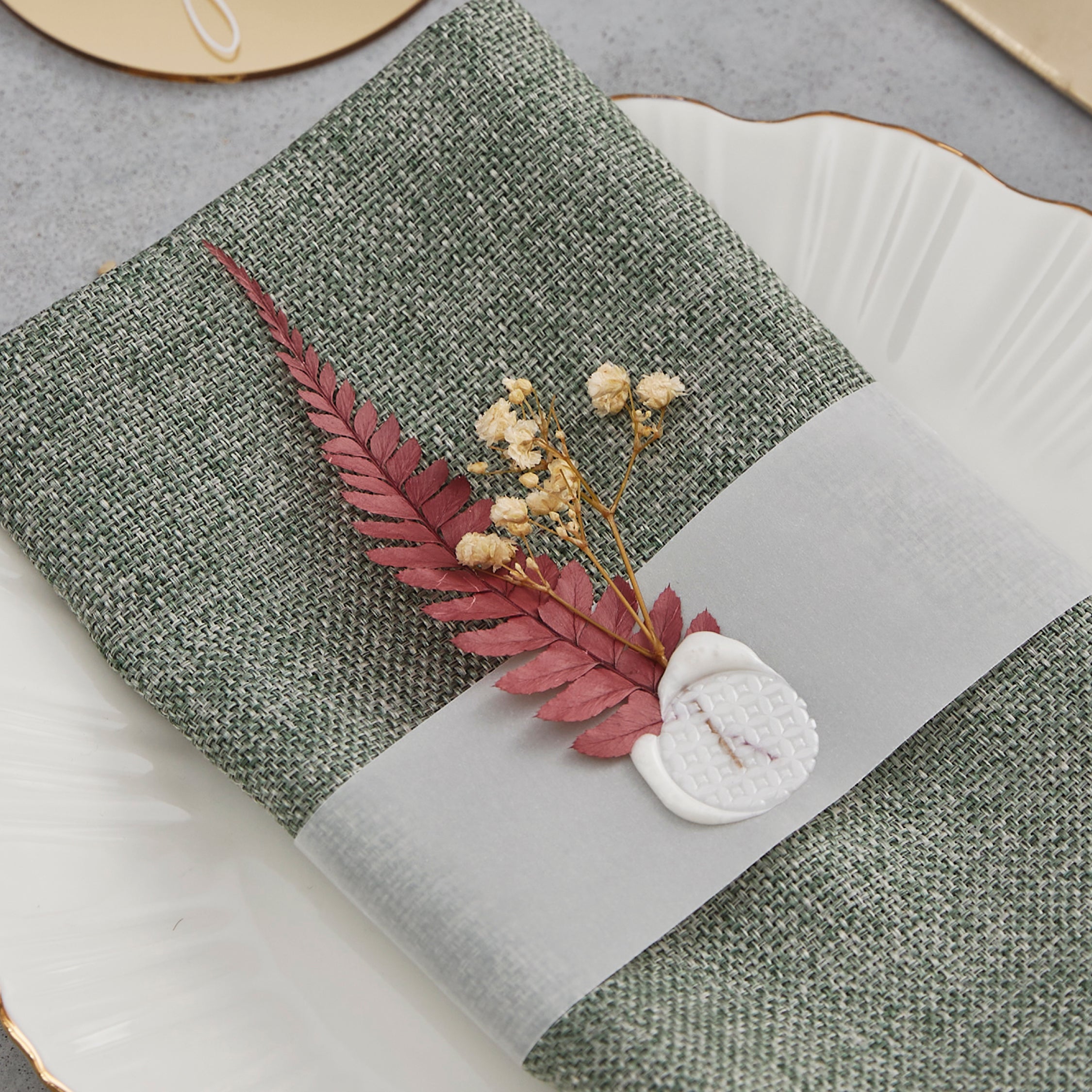 Wax Seal Stamp - Christmas Pattern