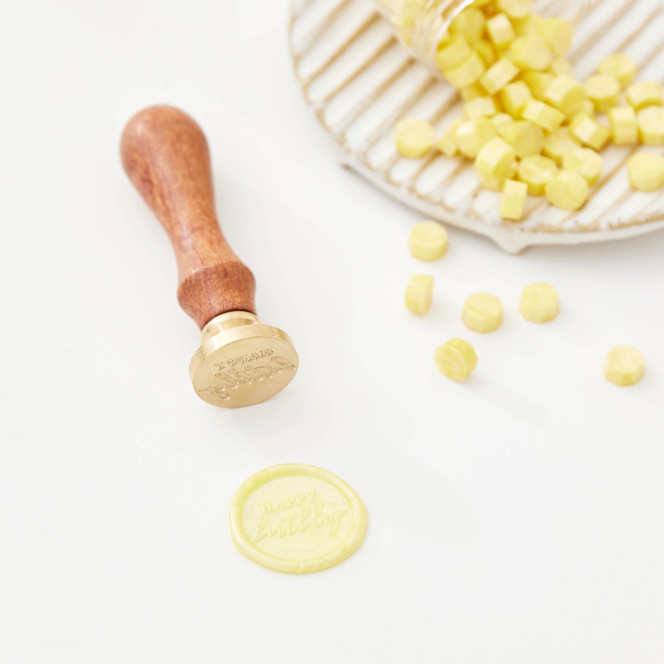 Wax Seal Stamp - Happy Birthday