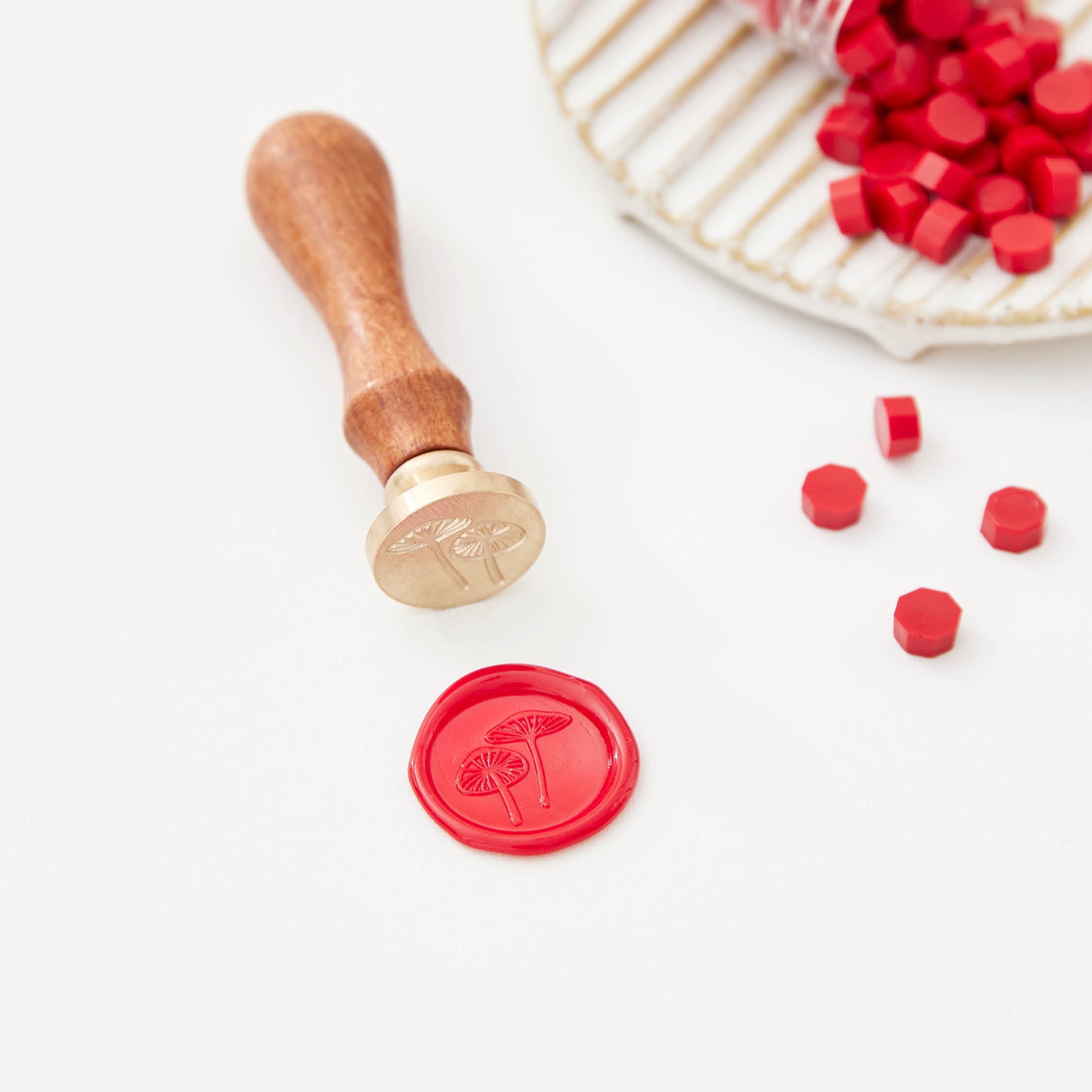 Wax Seal Stamp - Mushrooms