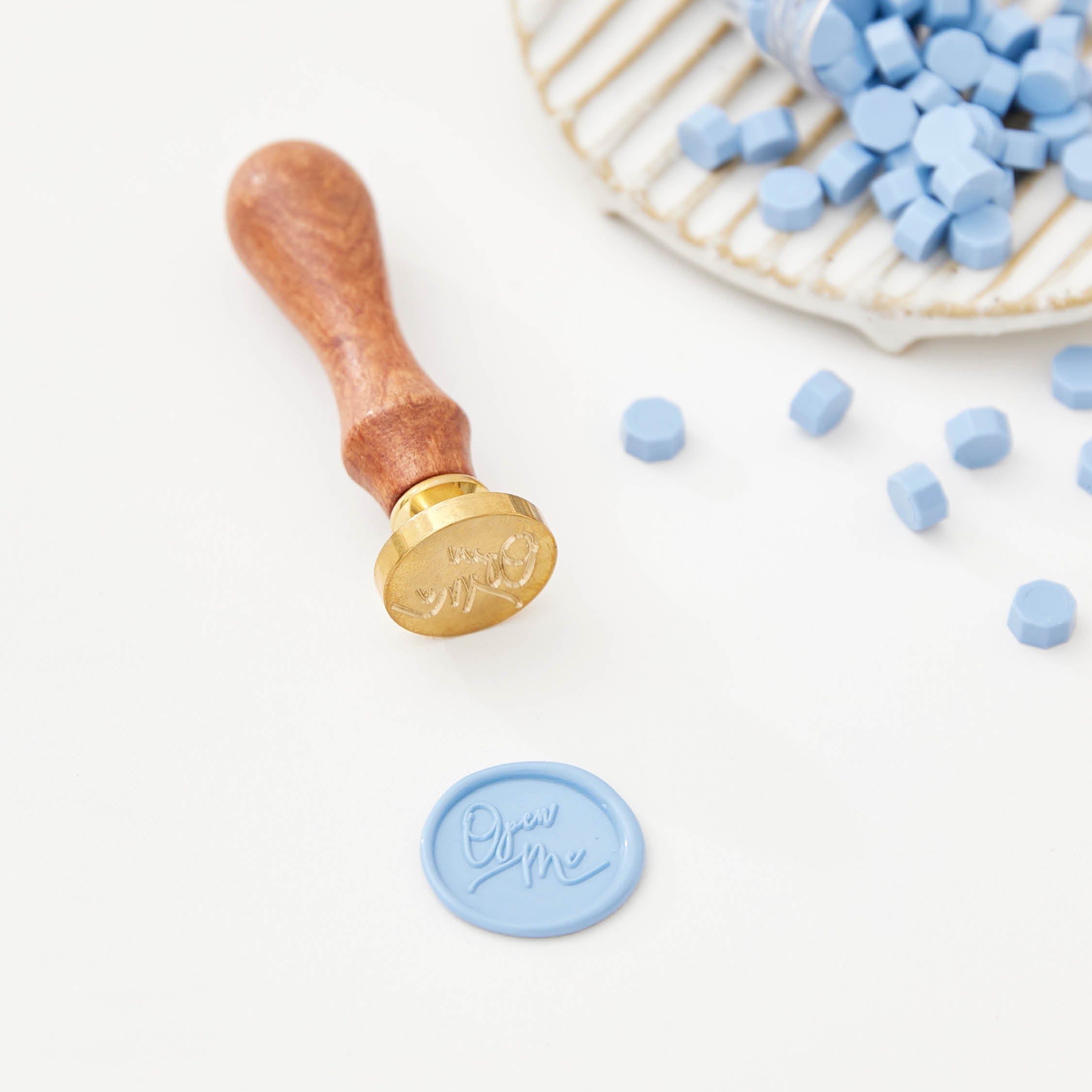 Wax Seal Stamp - Open Me