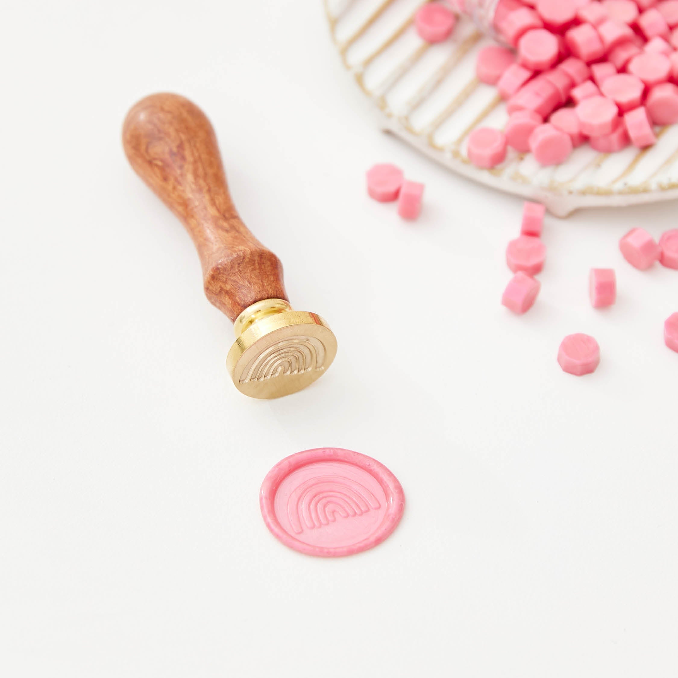 Wax Seal Stamp - Rainbow