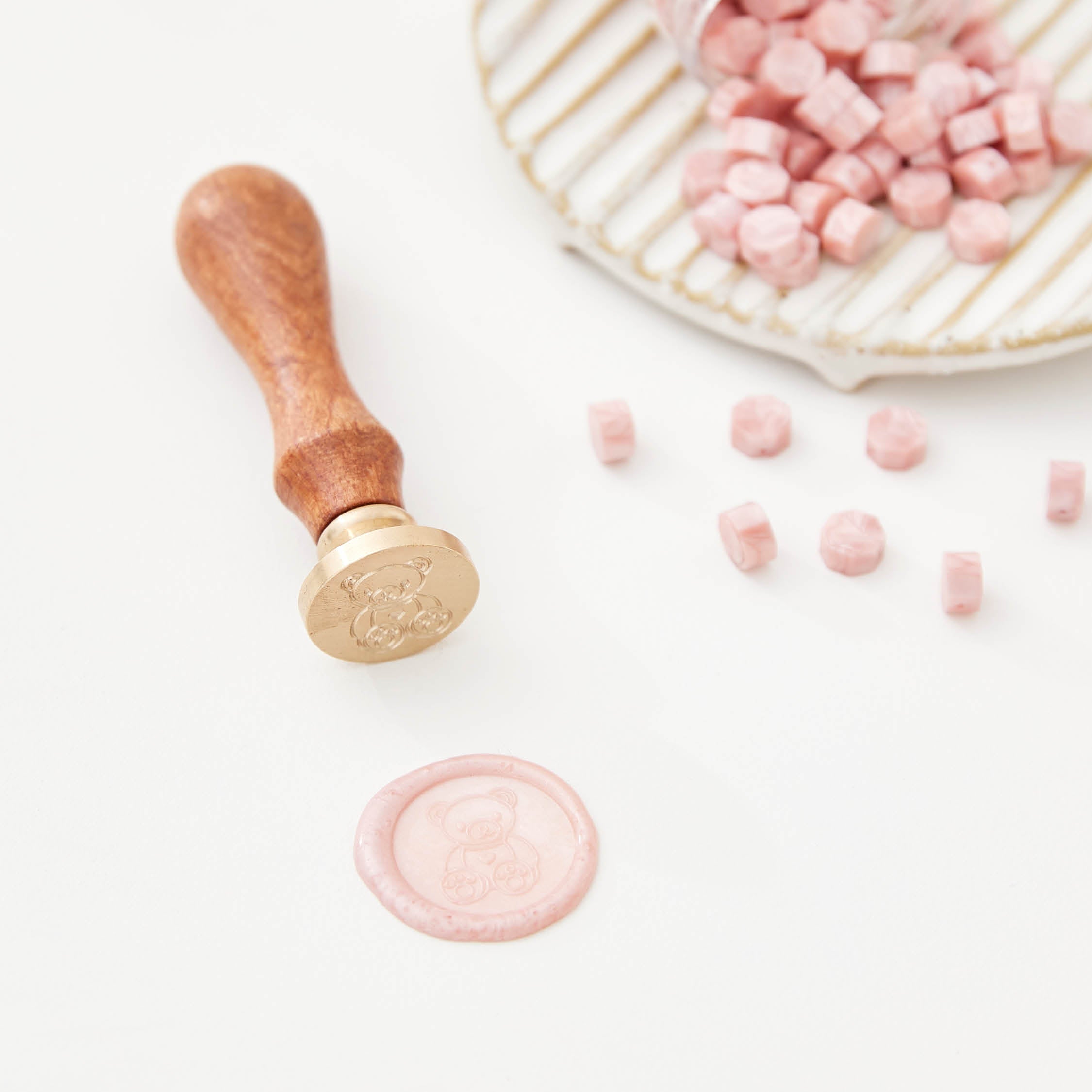 Wax Seal Stamp - Teddy Bear