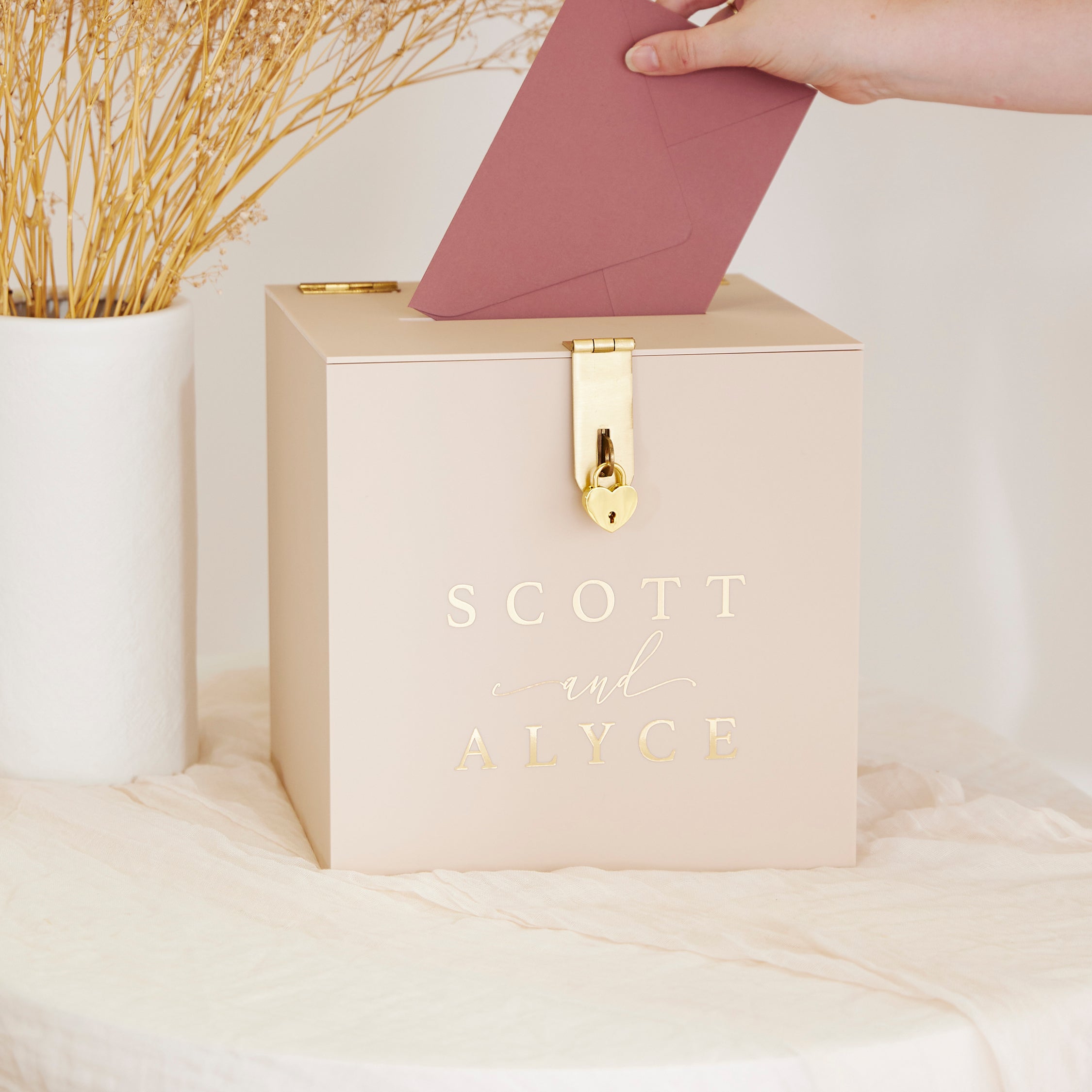 Acrylic Wishing Well - Almond