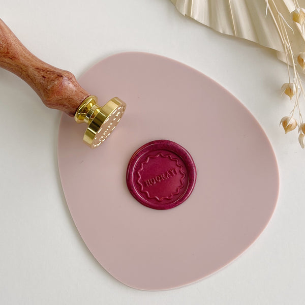 Original Wax Seal Makers Mat - Rose