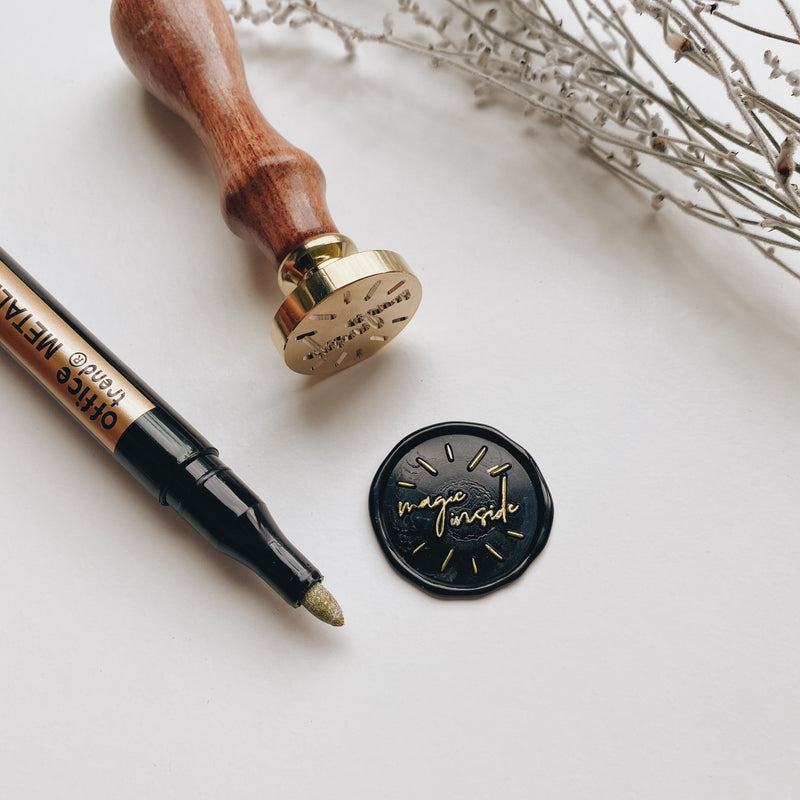 Metallic Marker Pen - Gold
