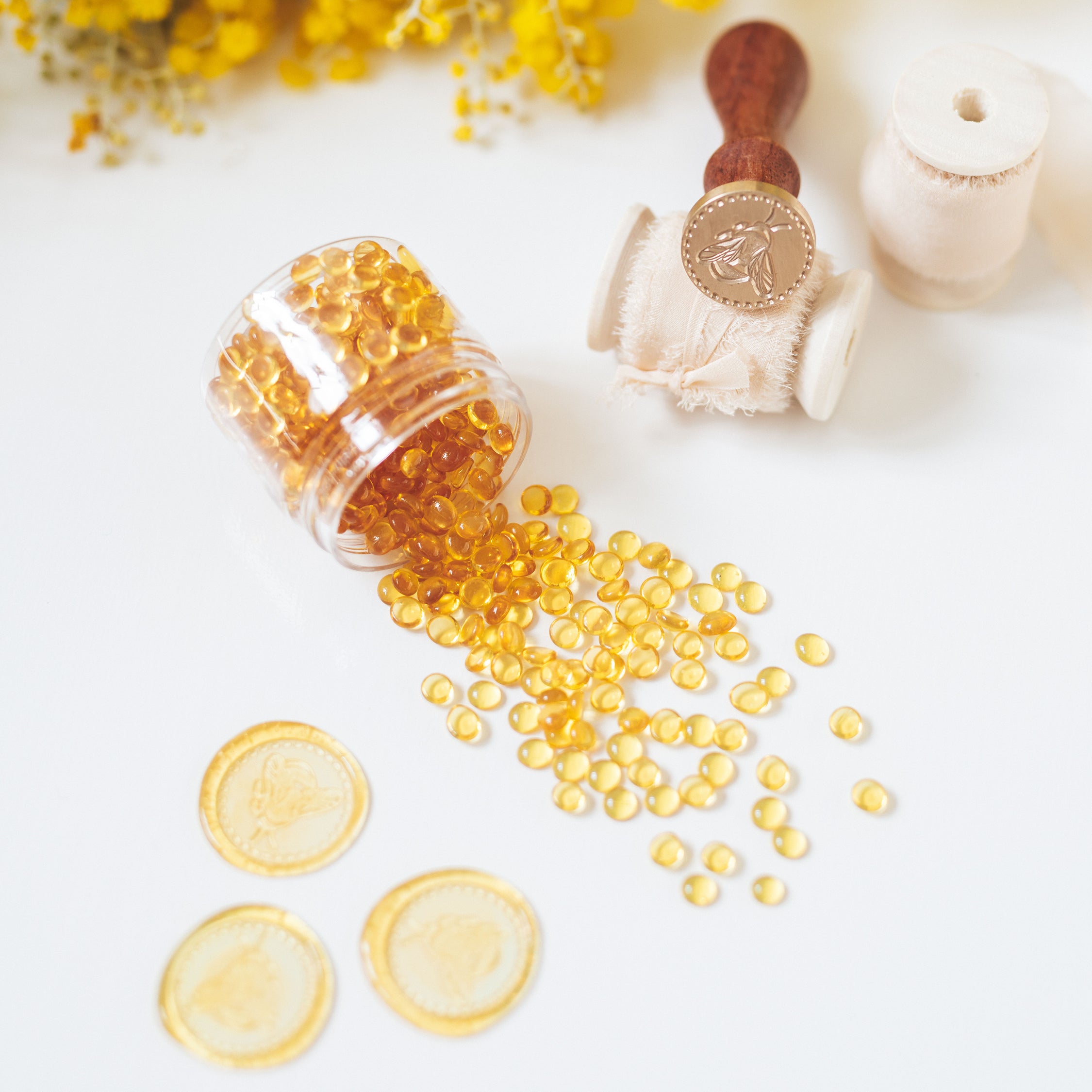 Honey - Sealing Wax Beads