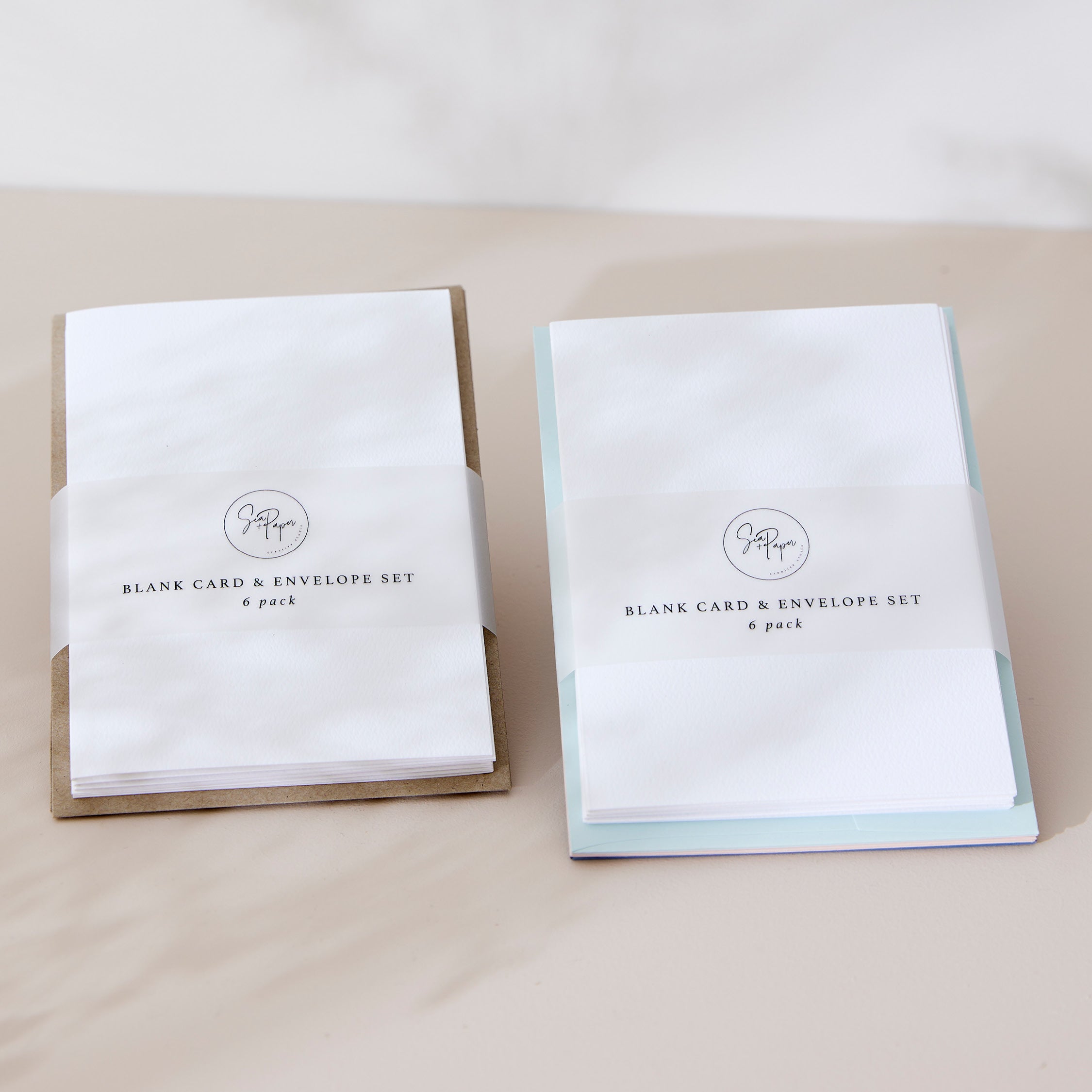 DIY Card & Envelope Set - 6pk