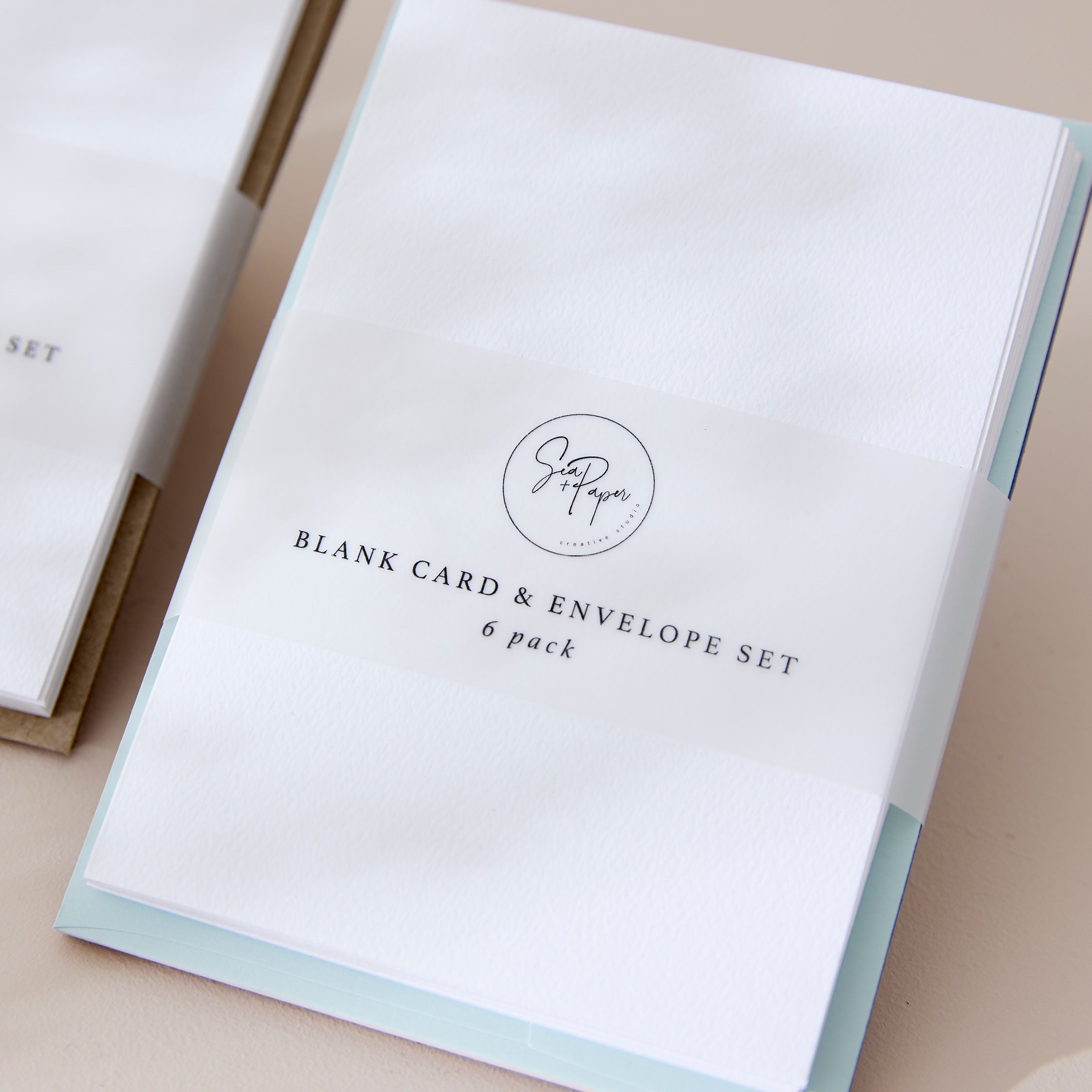 DIY Card & Envelope Set - 6pk