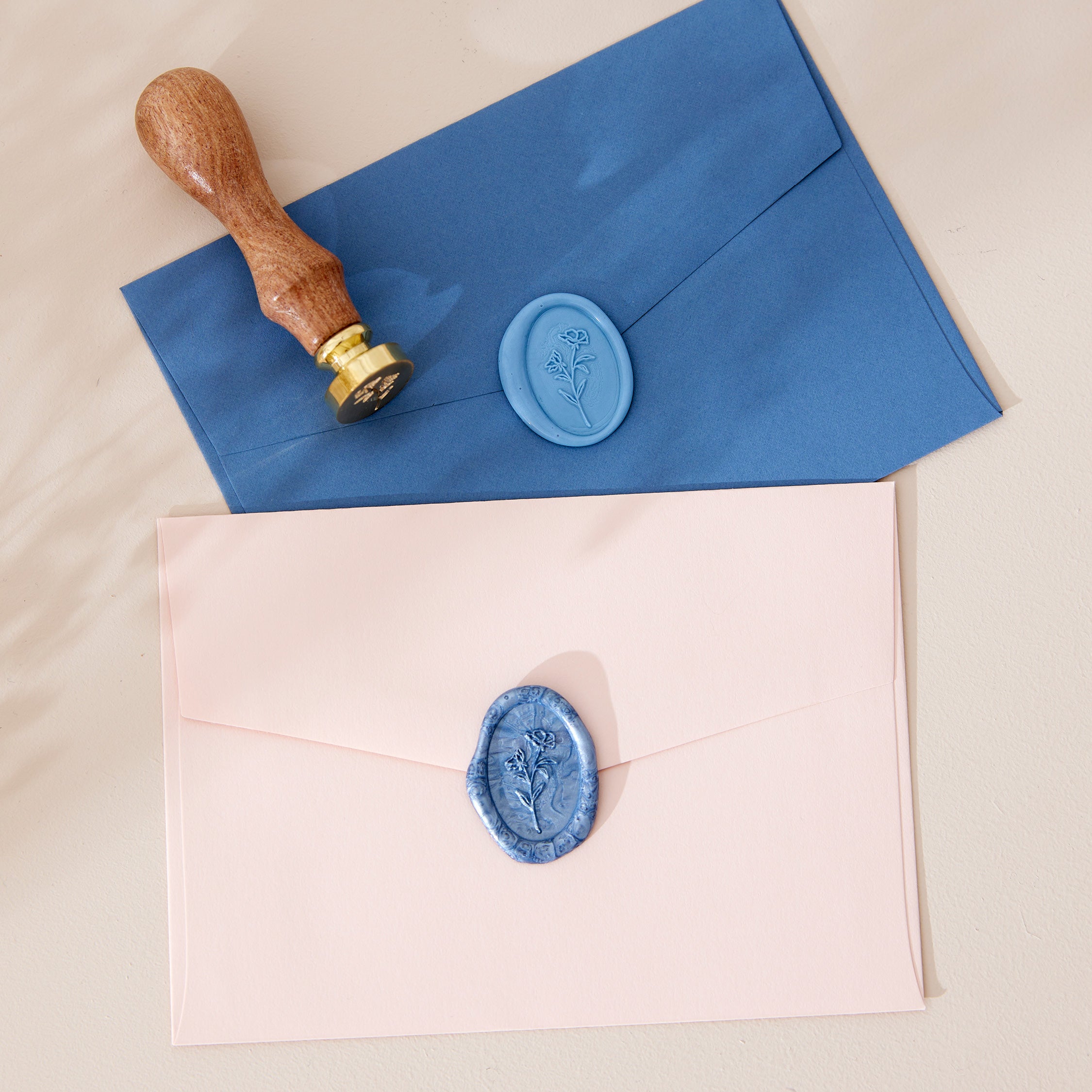 Wax Seal Stamp - Bloom Oval