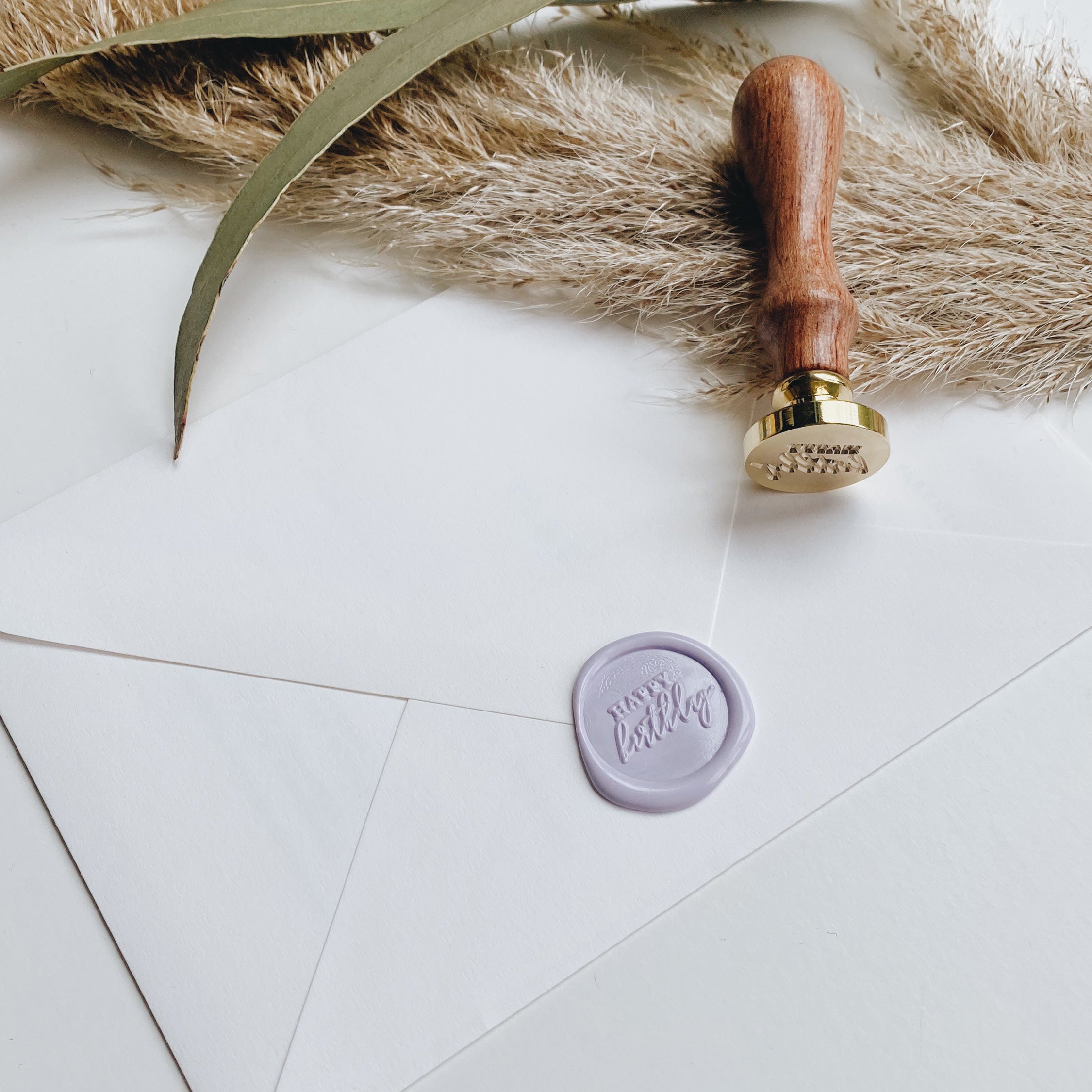 Wax Seal Stamp - Happy Birthday