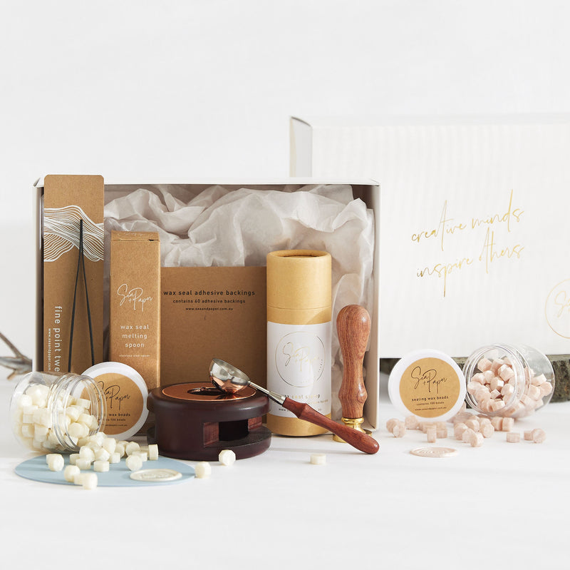 Wax Seal Creator Kit - Custom Stamp