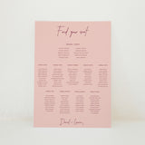 Passion - Seating Chart