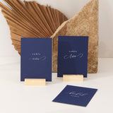 A6 Card Table Number Sets