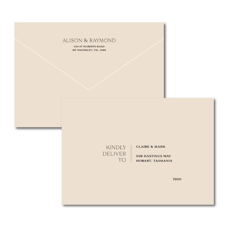 Wilde - Printed Envelopes