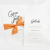 Eternity - Wedding Invitation & Envelope