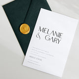 Glow - Wedding Invitation & Envelope