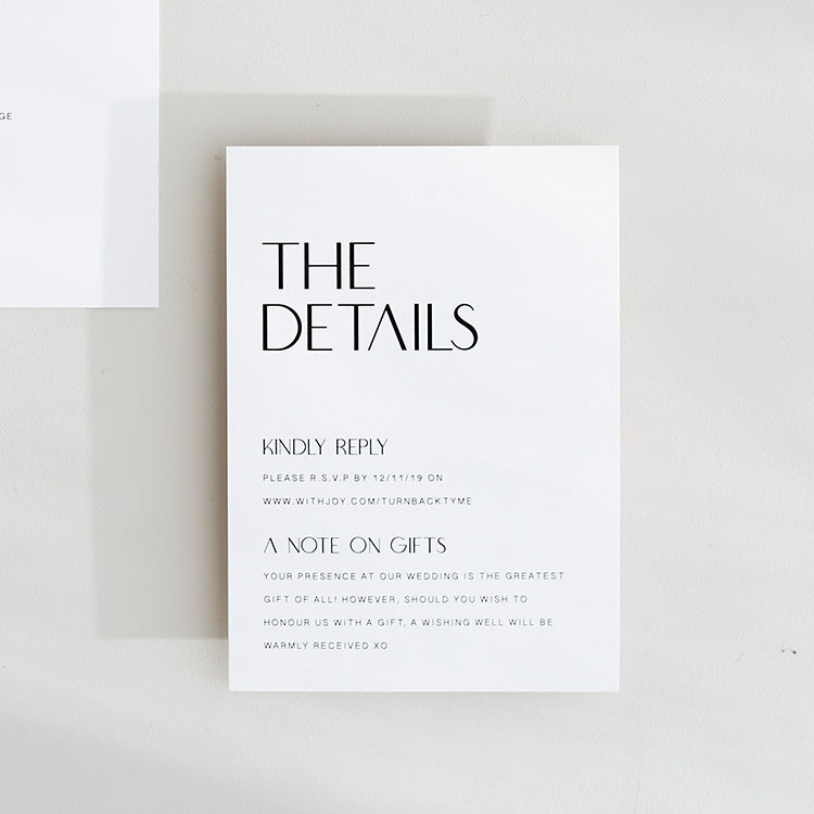 Glow - Details Card